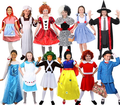 Girls book character costumes - character,