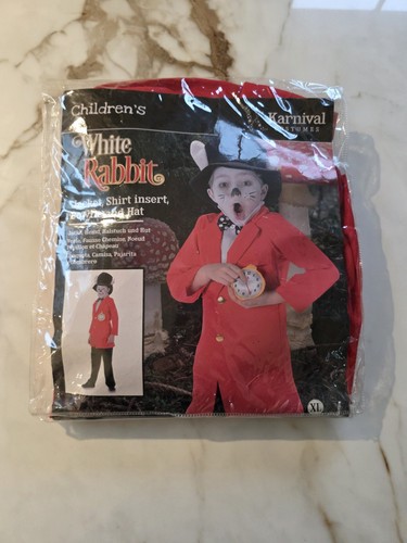 White rabbit costume child - costume,
