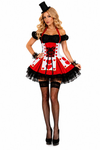 Queen hearts costume - queen,