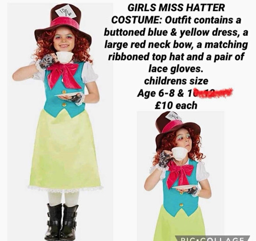 Girls miss hatter mad - miss,
